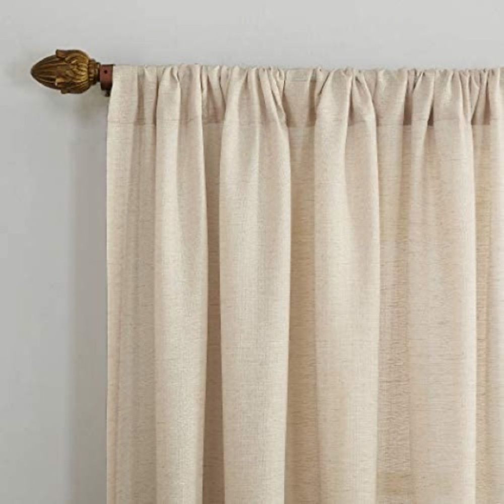 No. 918 Amalfi Linen Blend Pocket Curtain